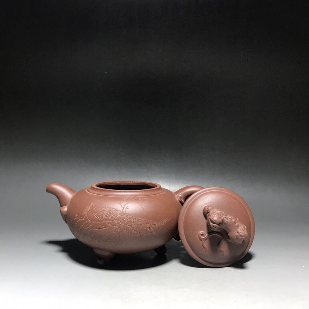 vintage chinese yixing purple clay teapot zisha ceremony teaware collection rare
