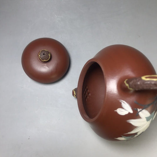 vintage chinese yixing purple clay teapot zisha ceremony teaware collection rare