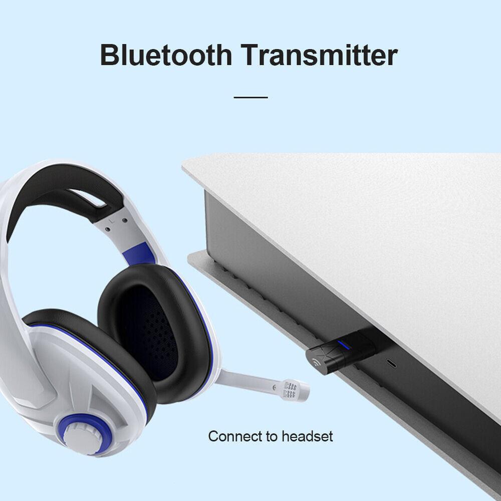 USB Wireless Bluetooth 5.0 Transmitter Audio adapter Receiver for PS4 Switch