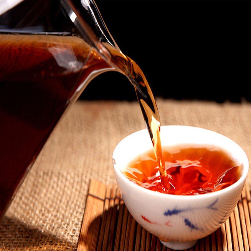 200g Ripe Pu-erh Tea Ancient Tree Pu er Tea Chinese Tea Natural Yunnan Black Tea