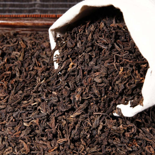 Yunnan Pu'er Black Tea Organic Tea China Royal Cooked Puerh Tea Loose Leaf