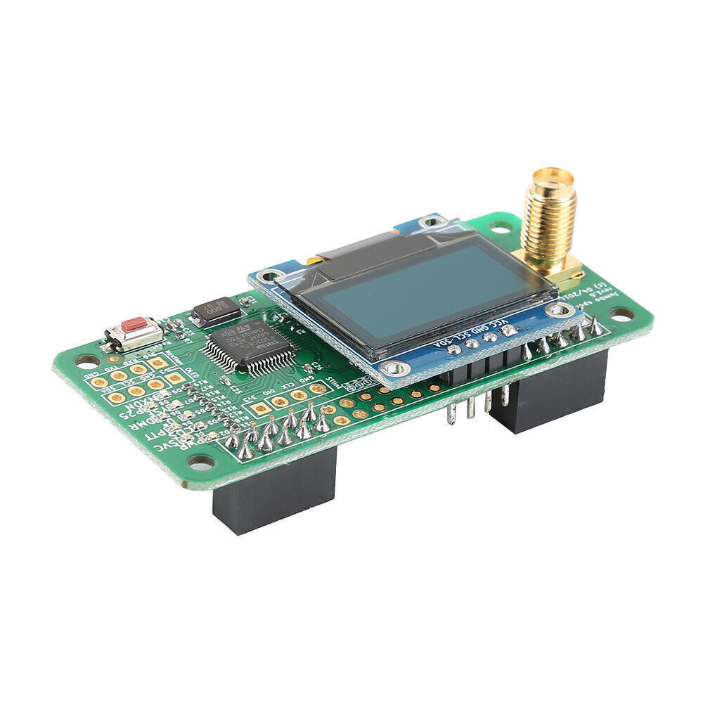 Assembled MMDVM hotspot Support P25 DMR YSF + Raspberry pi +OLED +Antenna + Case