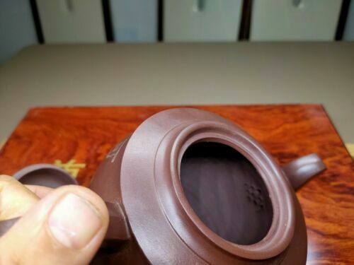 Chinese Yixing Zisha Clay Handmade Exquisite Teapot(兰香 底宽:顾景舟)