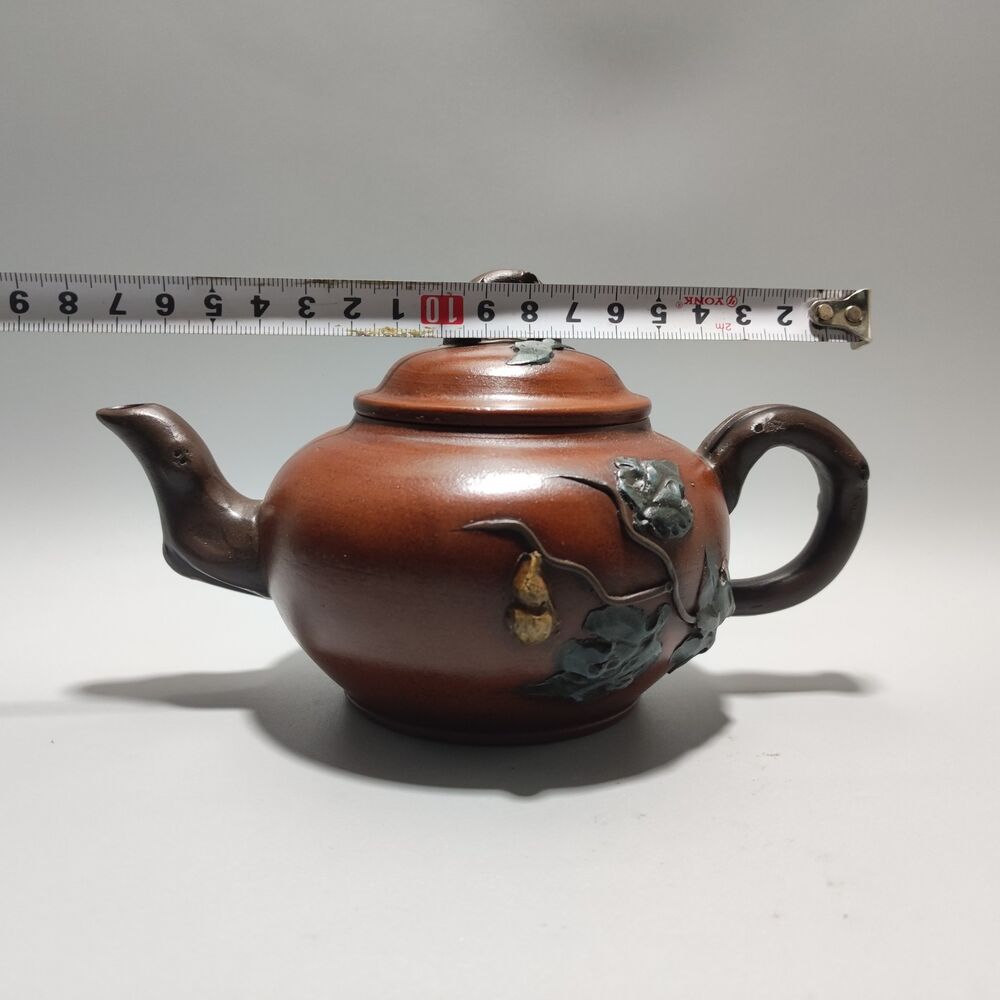 Vintage Chinese Yixing Purple Clay Teapot Zisha Ceremony Fashion Nice Teaware