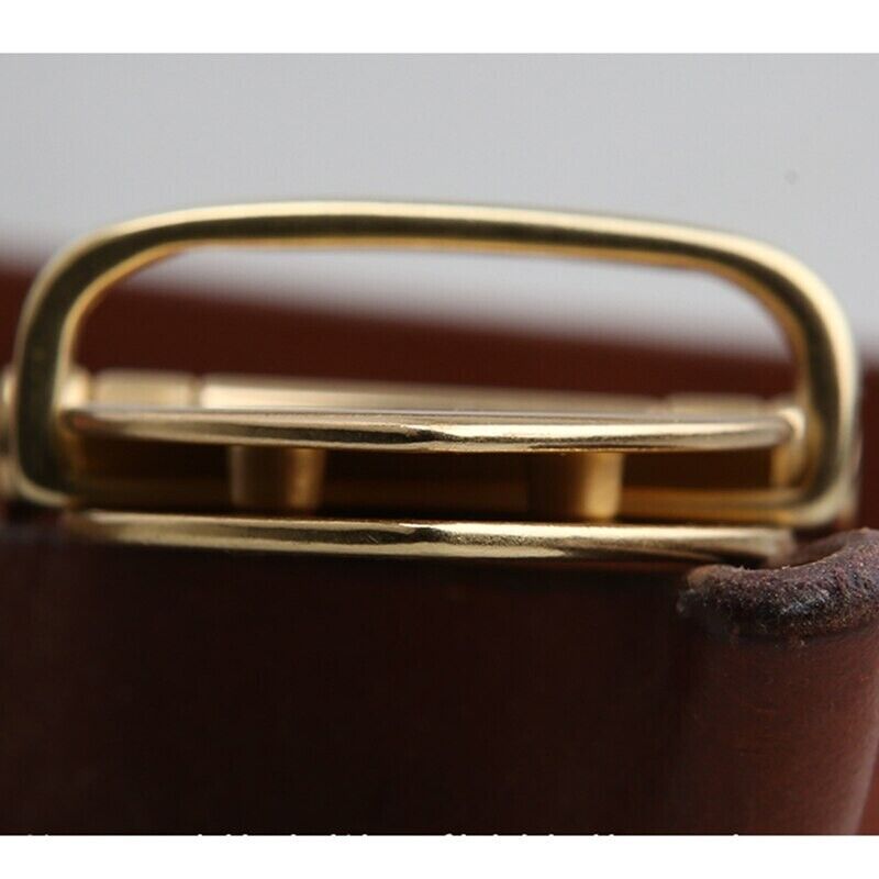 Men Belts Buckles Pin 40mm Solid Pure Brass Durable Bags Replacement Accessories