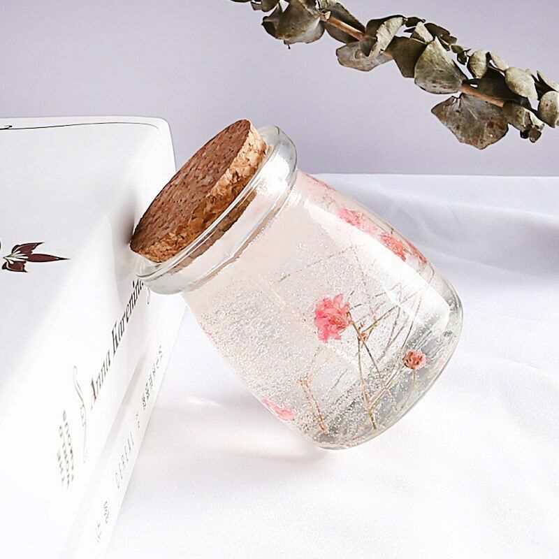 100g/Lot Transparent Jelly Wax Candle Raw Materials DIY Crystal Scented Supplies