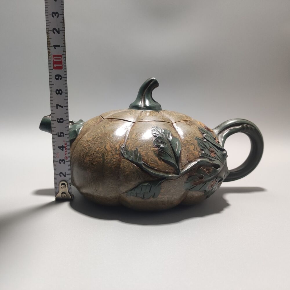 Vintage China Yixing Purple Clay Teapot Zisha Ceremony Nice Plum Blossom Teaware