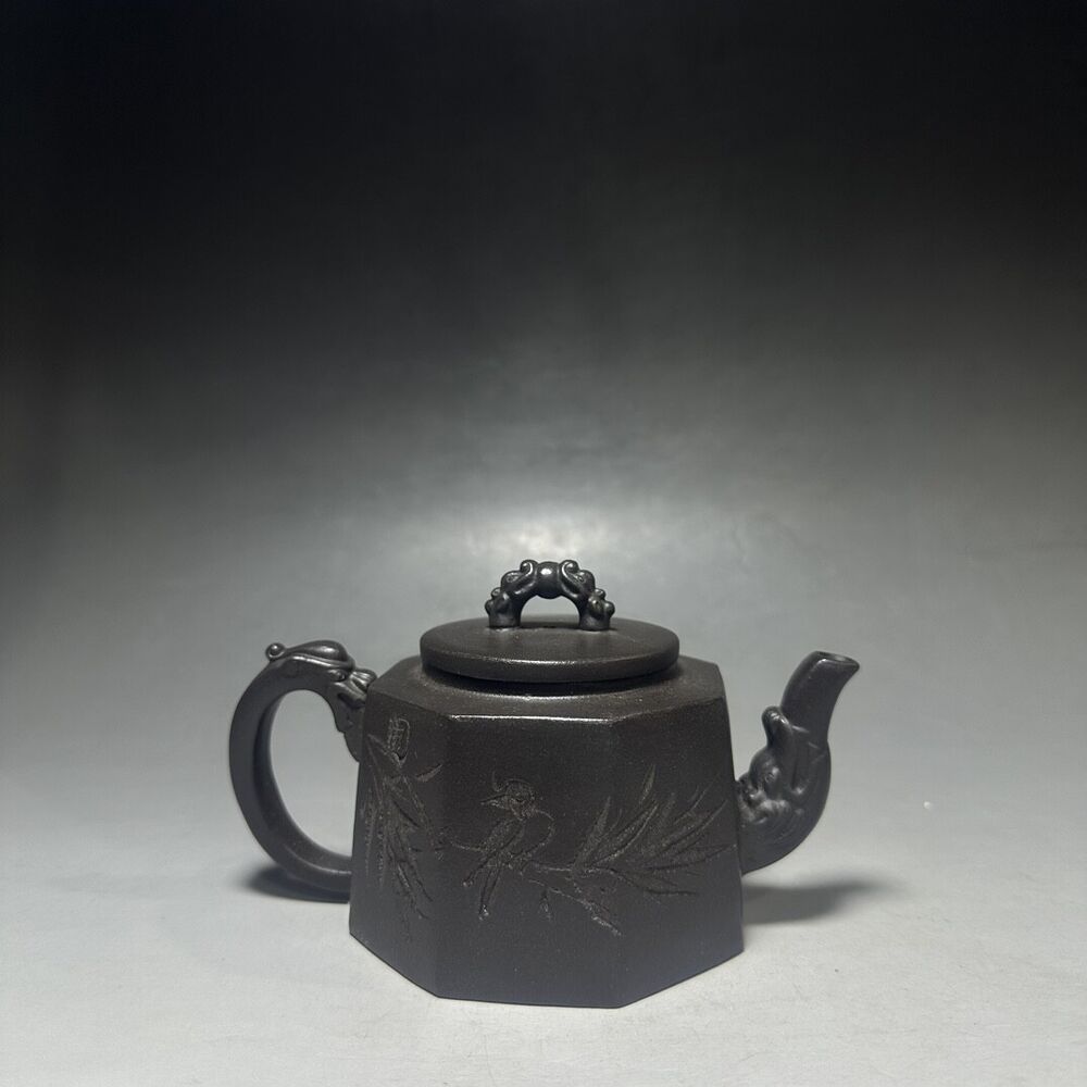 vintage chinese yixing purple clay teapot zisha ceremony teaware collection rare