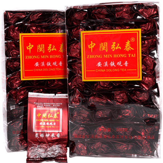 Tan Bei Chao Mi Xiang Anxi Tie Guan Yin Chinese Oolong Tea Charcoal Roasted