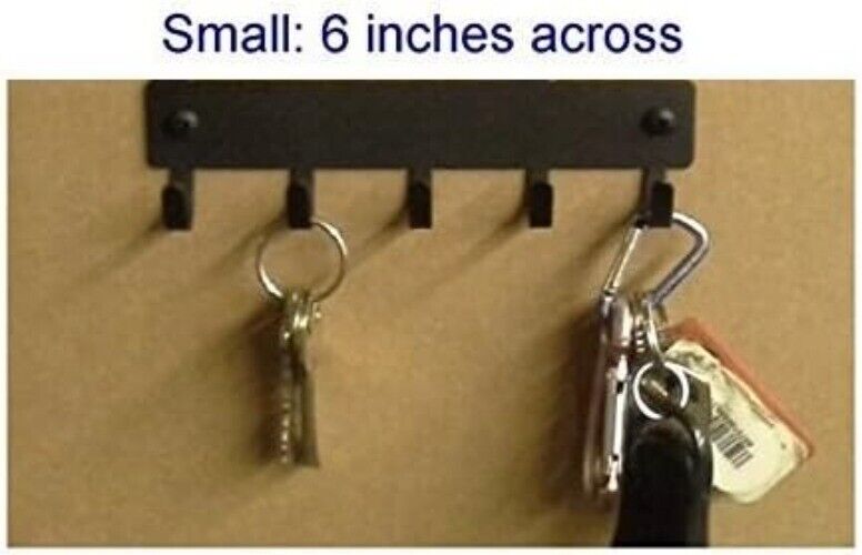 Cat #2 Kitten Key Rack & Hanger - 6 inch Wide Metal Wall Art