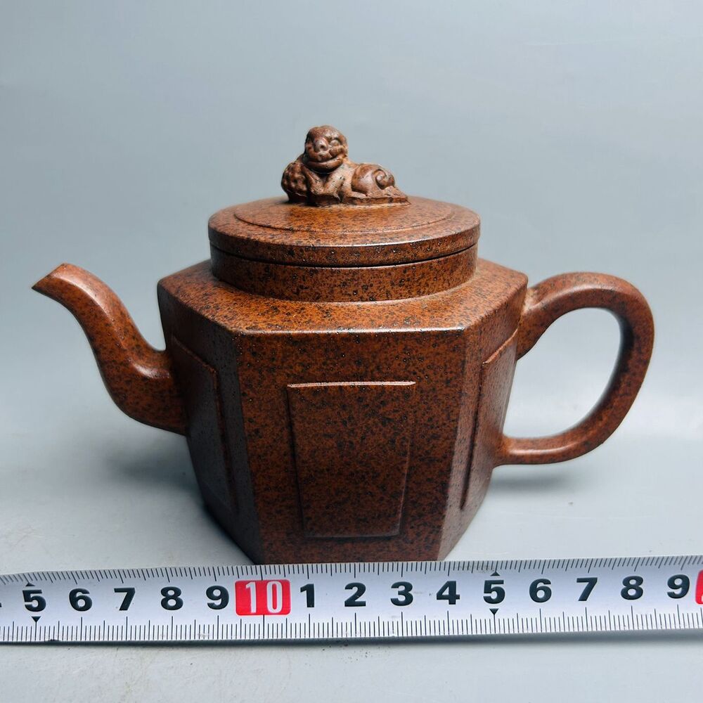 Vintage Chinese Yixing Purple Clay Teapot Zisha Ceremony Fashion Gift Teaware