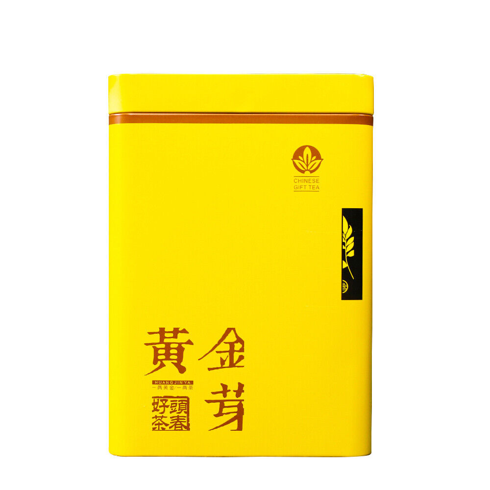 250g/can 2023 Chinese Huang Jin Ya Green Tea Golden Buds Green Tea