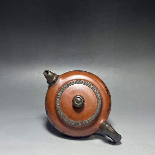 vintage chinese yixing purple clay teapot zisha ceremony teaware collection rare
