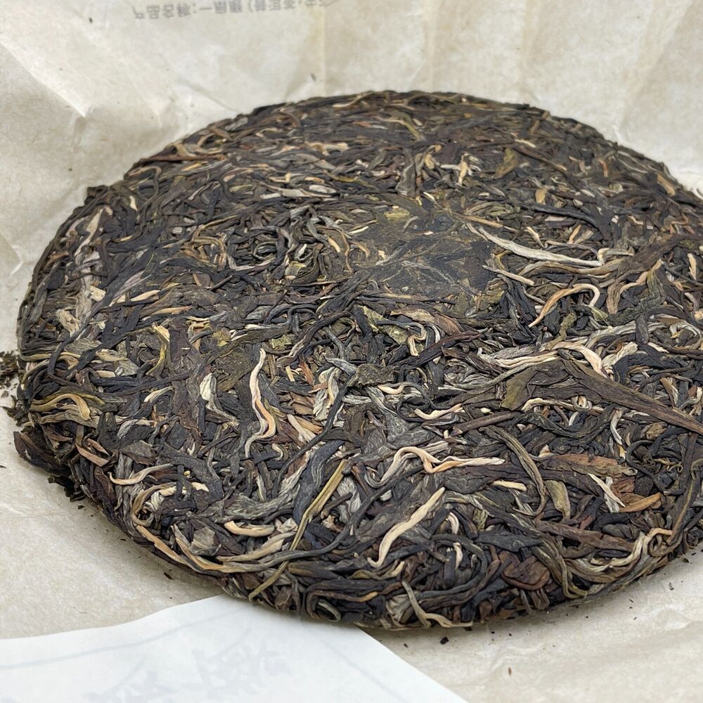 普洱,2021,盛嘉源 盛嘉元,一迷磨 一个风扇,357g,生