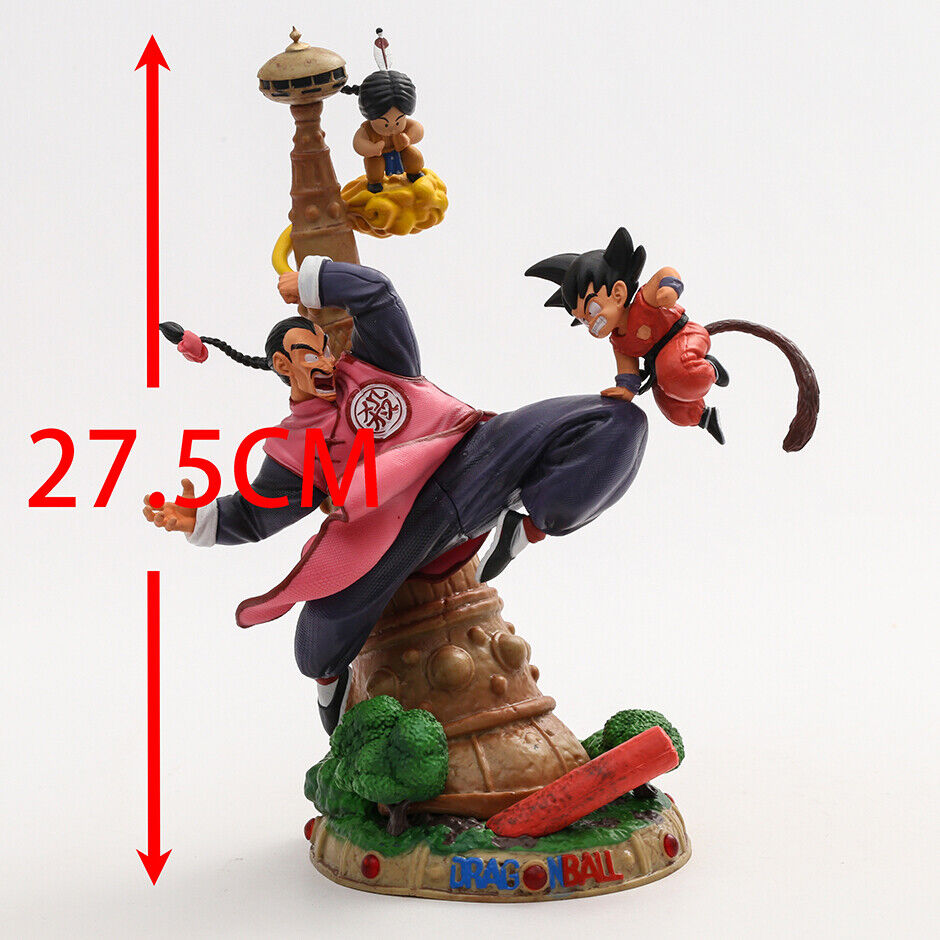 Dragon Ball Son Goku VS Tao Pai Pai PVC Actionfigur Modell Spielzeug Anime Statue-