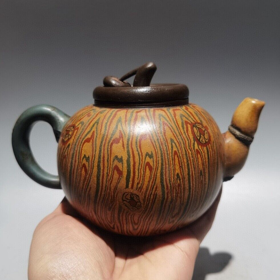 Vintage Chinese Yixing Purple Clay Teapot Zisha Ceremony Teaware Collection Rare