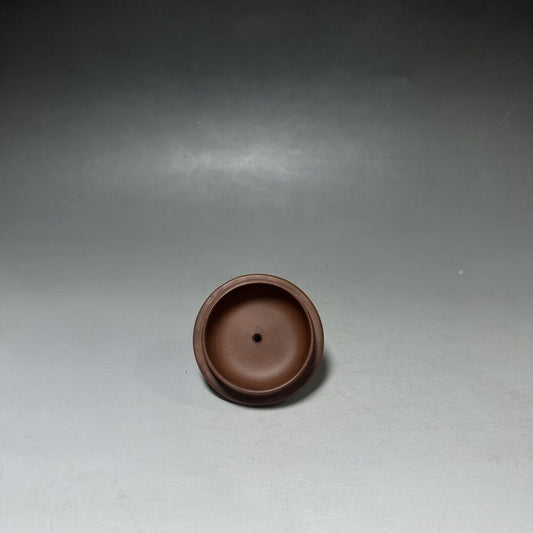 vintage chinese yixing purple clay teapot zisha ceremony carving Collectible art