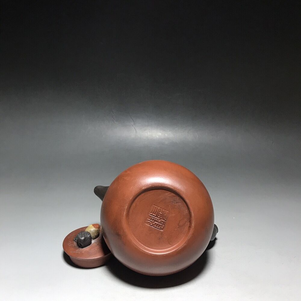 vintage chinese yixing purple clay teapot zisha ceremony teaware collection rare