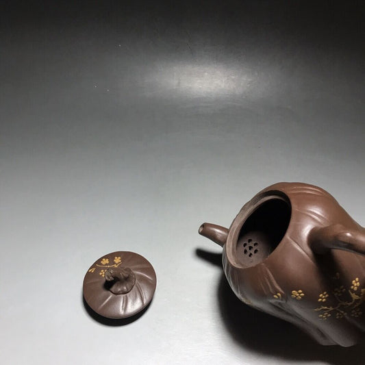 vintage chinese yixing purple clay teapot zisha ceremony teaware collection rare
