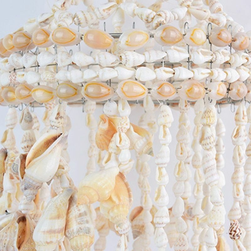 Conch Sea Shells Wind Chime 50cm Hanging Ornament Home Creative Wall Decorations