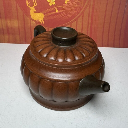 Vintage Chinese Yixing Purple Clay Teapot Zisha Ceremony Fashion Gift Teaware