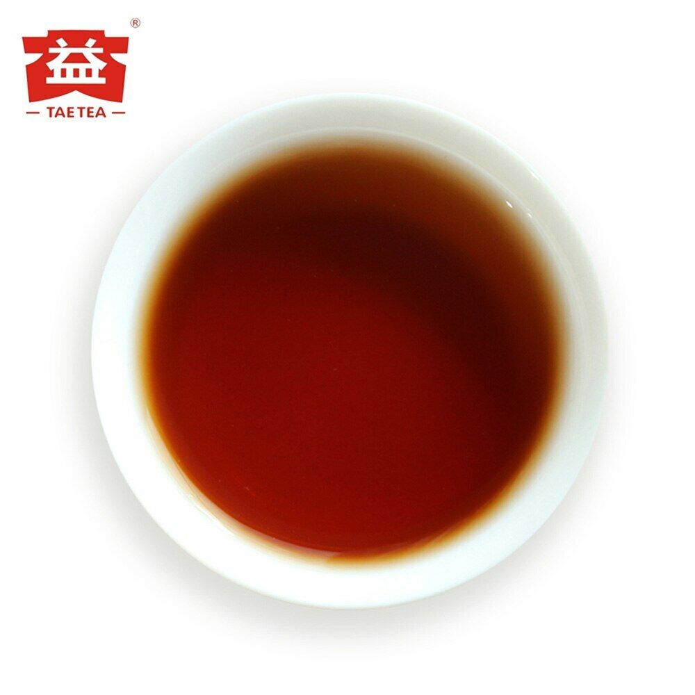 TAETEA Ripe Puerh Chinese Tea 7452 Chi Tse Beeng 1901 Shu Puer Tea 357g