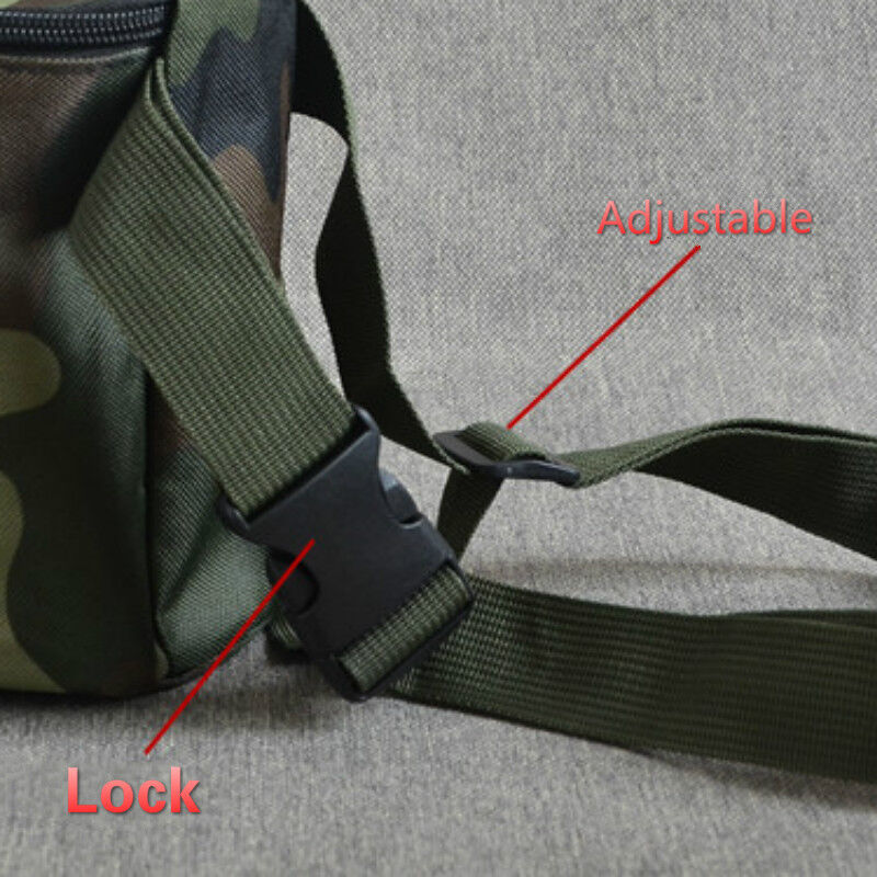 Kids Metal Detector Camo Bag with Waist Belt Finds Pouch Hunting Metal Detecting
