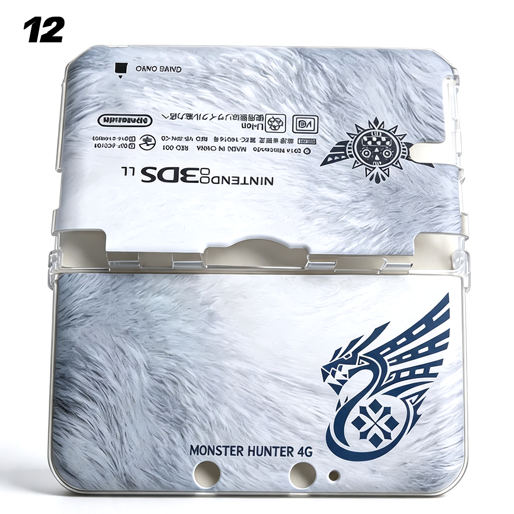 12 Designs Snap on Case Cover Shell For Nintendo Old model 3DS XL/ 3DS LL