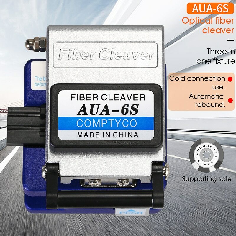 AUA-6S Optic Fiber Cutting Cable Fiber Cleaver Fiber Optic Cutter Cold Melt