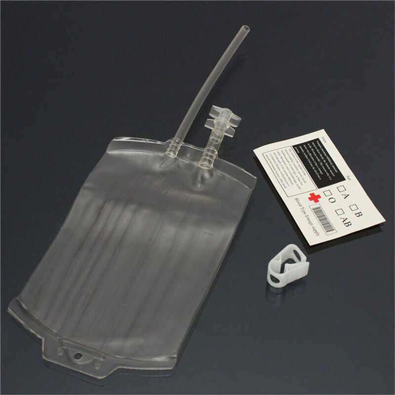 350ml Reusable Blood Energy Drink Bag Vampire Halloween Cosplay Party DecoLD Jo