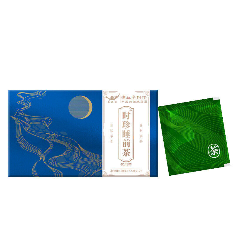 Sour Date and Lily Bedtime Tea 李时珍药食同源本草 时珍睡前茶酸枣仁睡眠茶 30g (2.5g*12pcs)/box*2pcs