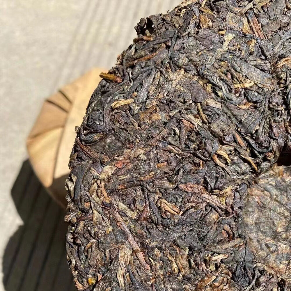 357g Yunnan Aged Pu'er Raw Tea Cake 1999 Tong Xing Hao Old Puerh Raw Tea Pu-erh