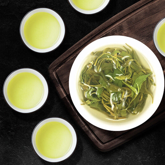 500g Laoshan green tea Chinese tea 崂山绿茶 一级春茶叶2023新茶 散装 正宗高山云雾青岛特产