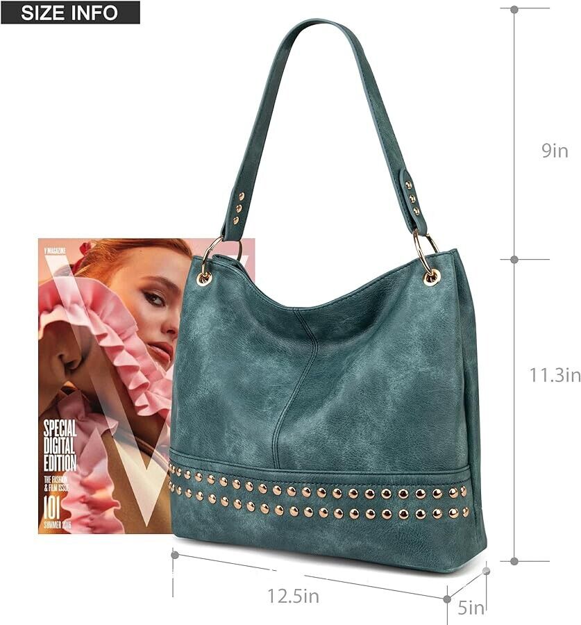 Montana West Hobo Purses and Handbags for Women Vegan Leather Top Handle Bag