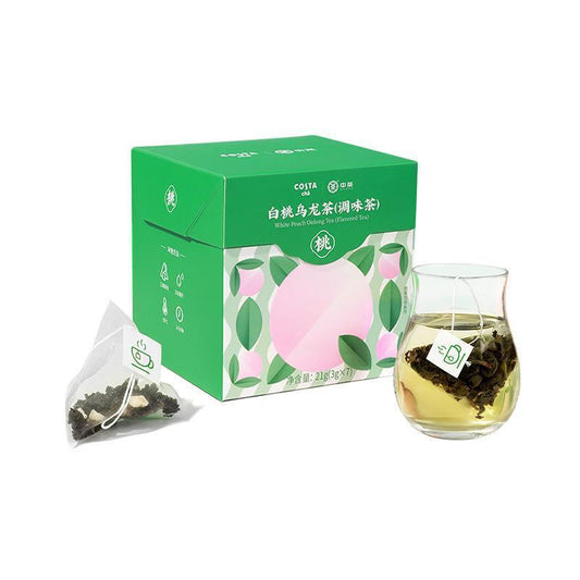 COFCO Herbal Tea White Peach Oolong Tea Cold Brew Hot Brew Bag Flavored Tea 21g