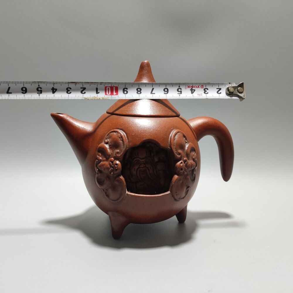 Vintage Chinese Yixing Purple Clay Teapot Zisha Ceremony Teaware Collection Rare