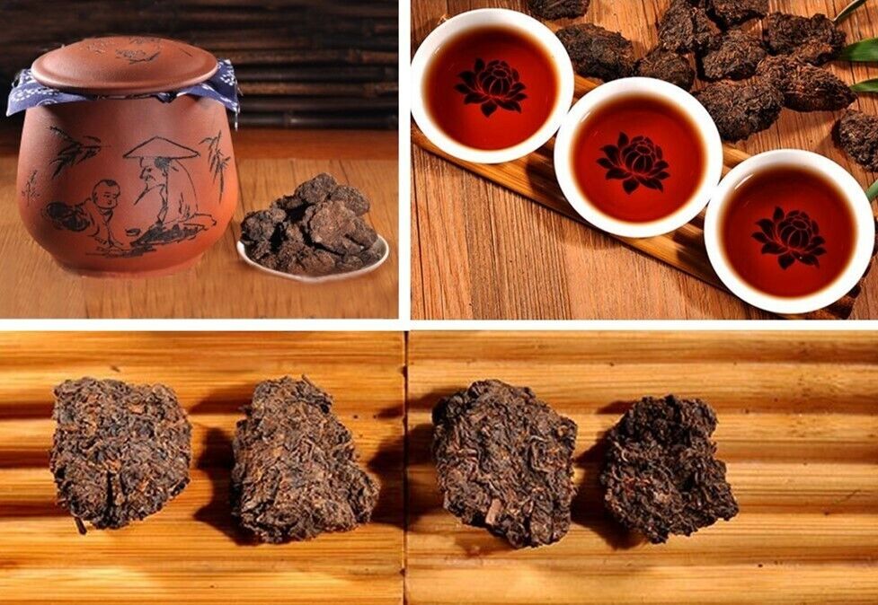 Organic Pu'erh Tea Pu'erh Flavor Tuocha Lose Weight Green Yunnan Mini Puer Tea Black-