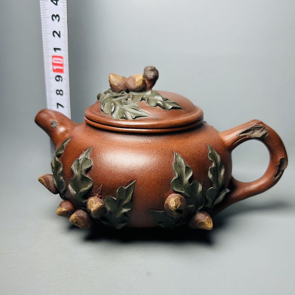 Vintage Chinese Yixing Purple Clay Teapot Zisha Ceremony Teaware Collection Rare