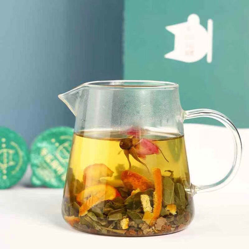 100g Wax Gourd Lotus Leaf Tea Chinese Herbal Tea Small Can Package Slimming Tea