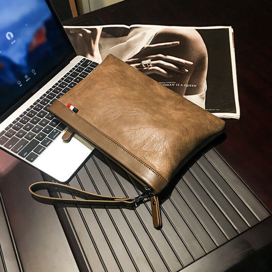 Leather Men Bag Men's Handbags Wallet Cluth Business Man Bag