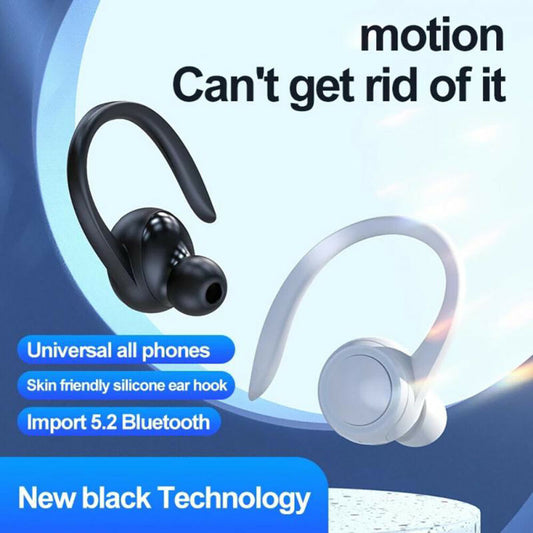 Bluetooth 5.2 Headset Wireless Earbuds Mini Earphones Stereo Headphones Ear Hook