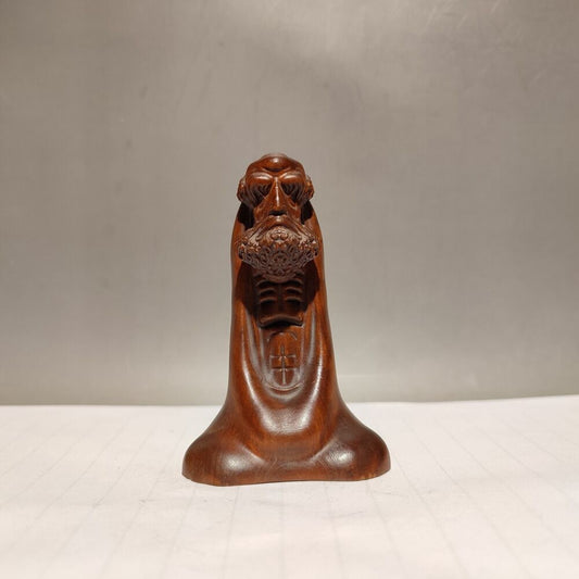 vintage buddha antique wood carved figures gift wooden dharma statue carving