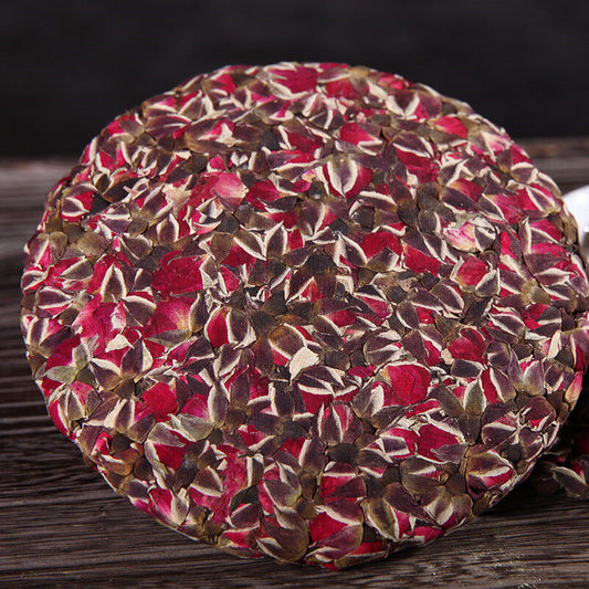 200g Organic Dried Rose Tea Healthy Drink Chinese Herbal Tea Top Flower Tea Cake