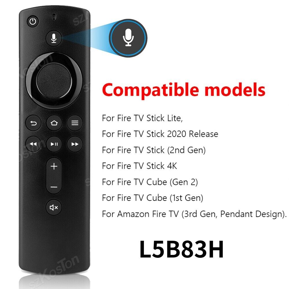 Fire TV Remote with Alexa Voice Remote (2nd Gen) Fit for Fire TV Stick (3rd Gen)