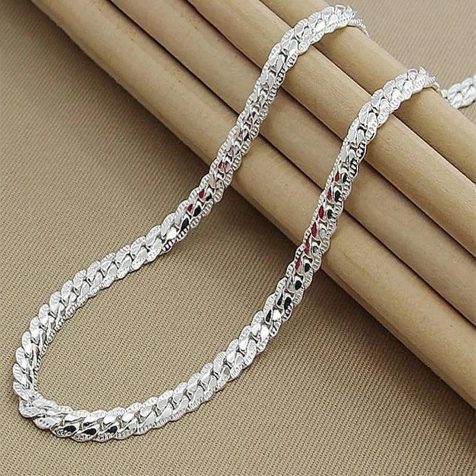 Cadena De Plata 925 Para Hombre TU PUEDES Lucir Elegante Y Atractivo