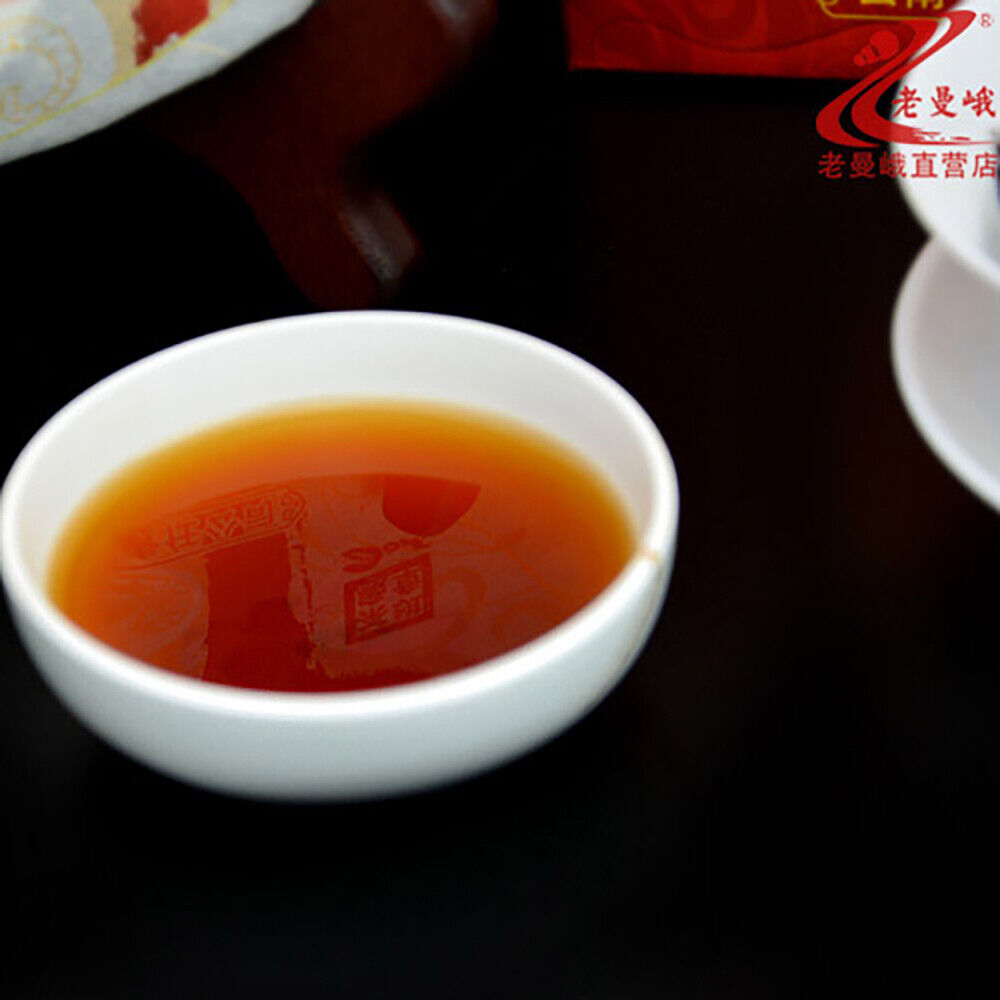 普洱,2015,老曼峨,三羊开泰三阳开泰,1000克,熟