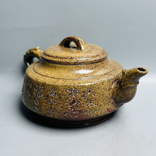 Vintage Chinese Yixing Purple Clay Teapot Zisha Ceremony Teaware Collection Rare