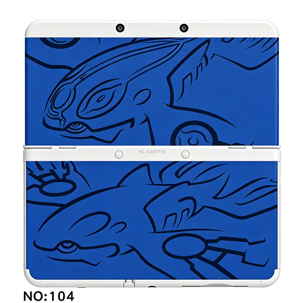 46‑Design Limited Themed Shell Cover Plates for New Nintendo 3DS