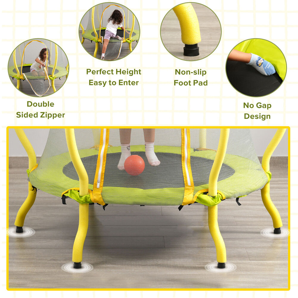 4-foot children's trampoline - shipped from the United States