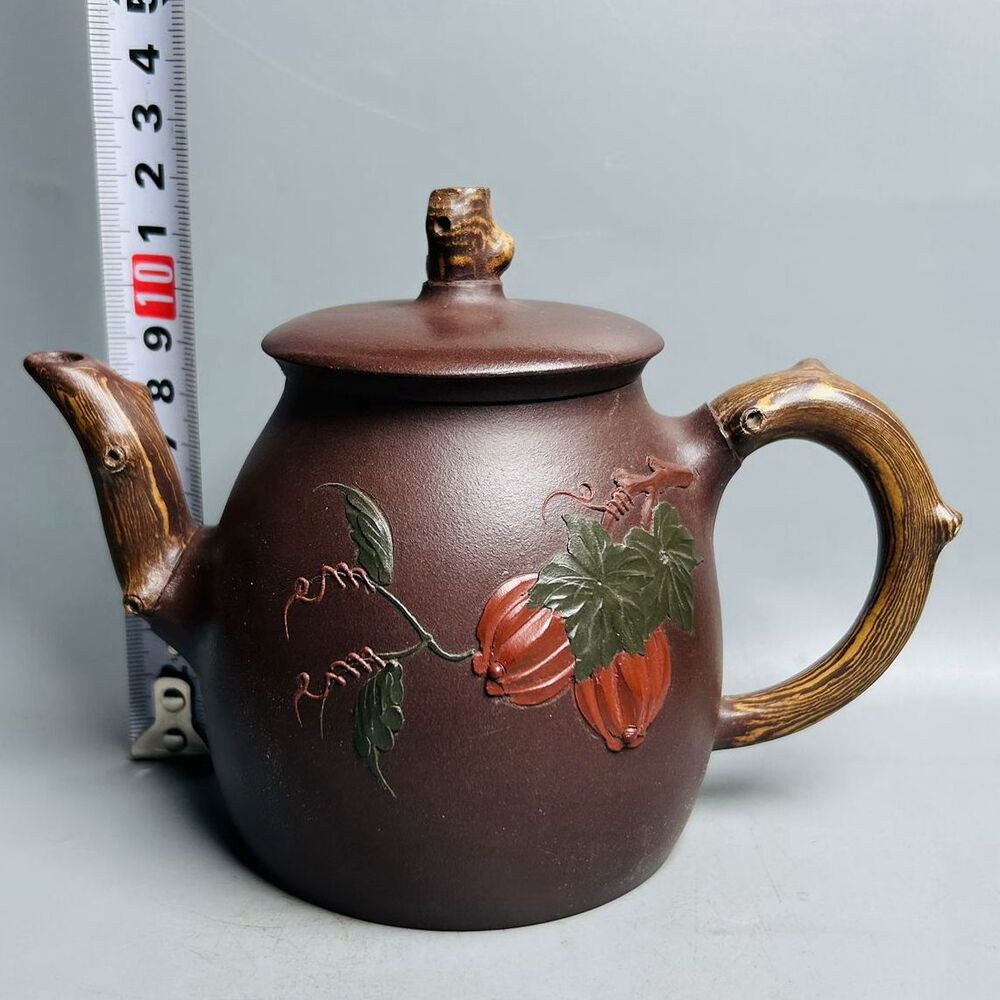 Vintage Chinese Yixing Purple Clay Teapot Zisha Ceremony Teaware Collection Rare